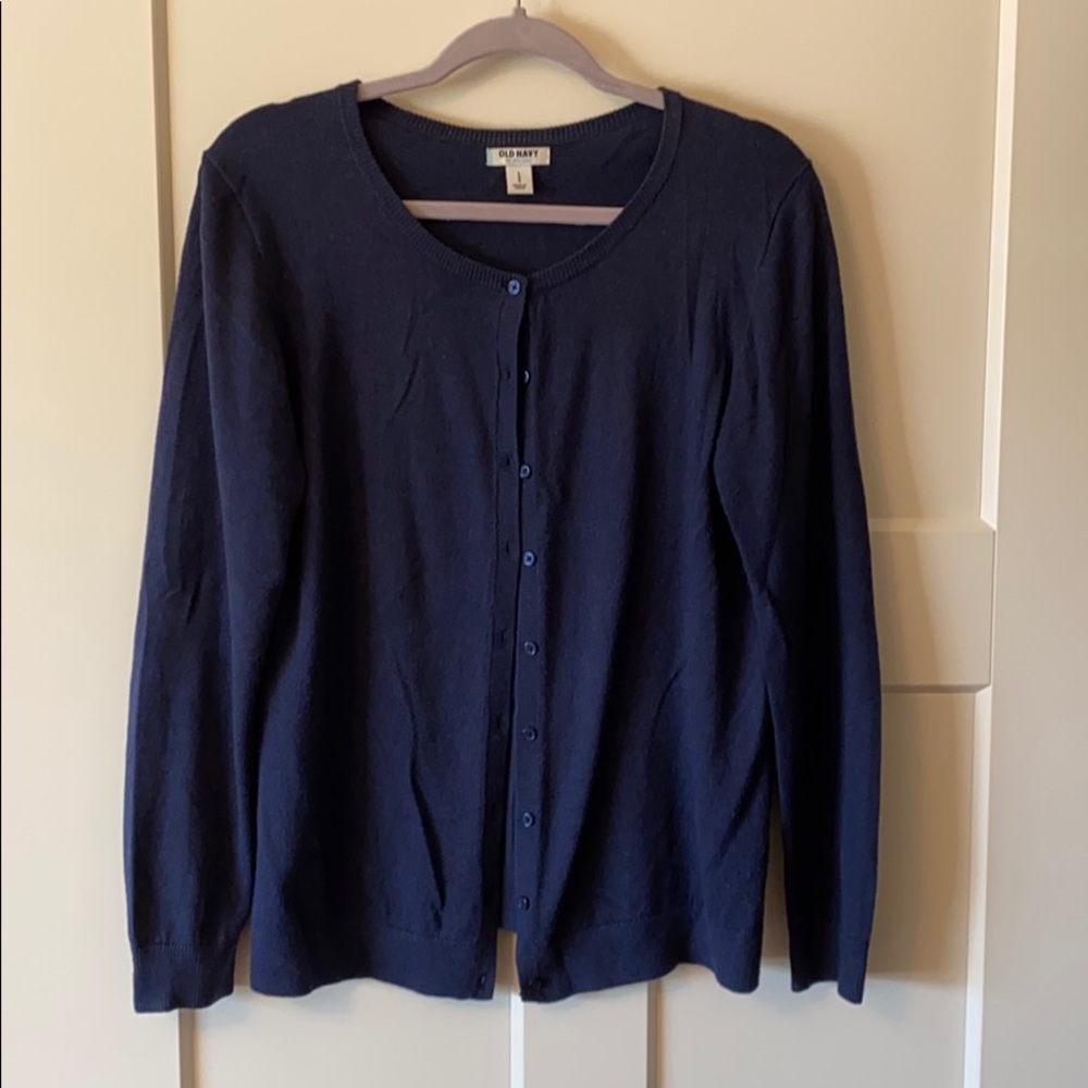 Navy Cardigan